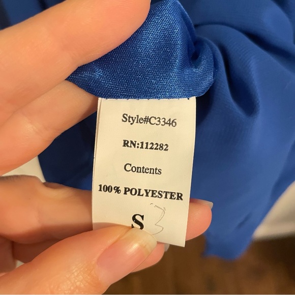 *DONATED* NWT | Melange Boutique Blue Floral Halter Dress | Summer - Picture 6 of 6